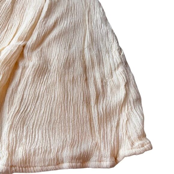 Savannah Morrow The Label Verita Short in Cream Raw Silk New FLAWS S - Picture 9 of 12